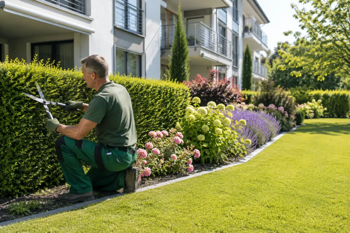 Gartenpflege Mannheim - Rasenmähen Heckenschnitt Unkrautentfernung