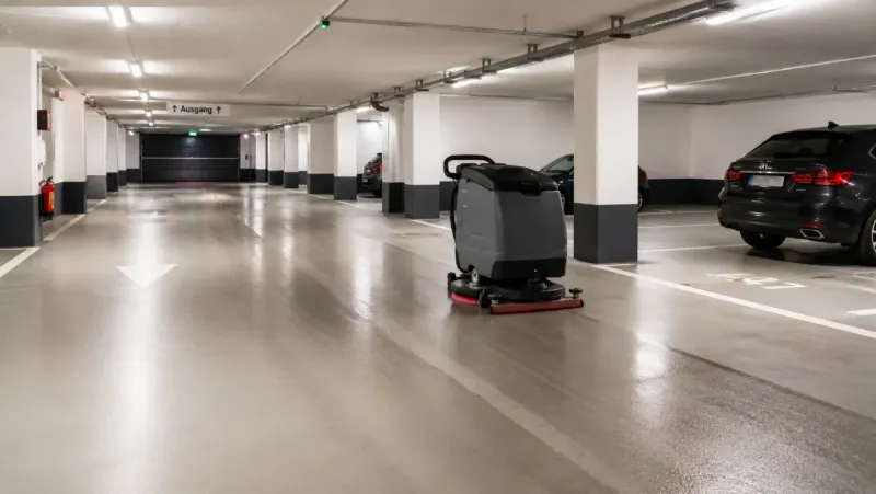 Tiefgarage und Parkplatz professionell reinigen