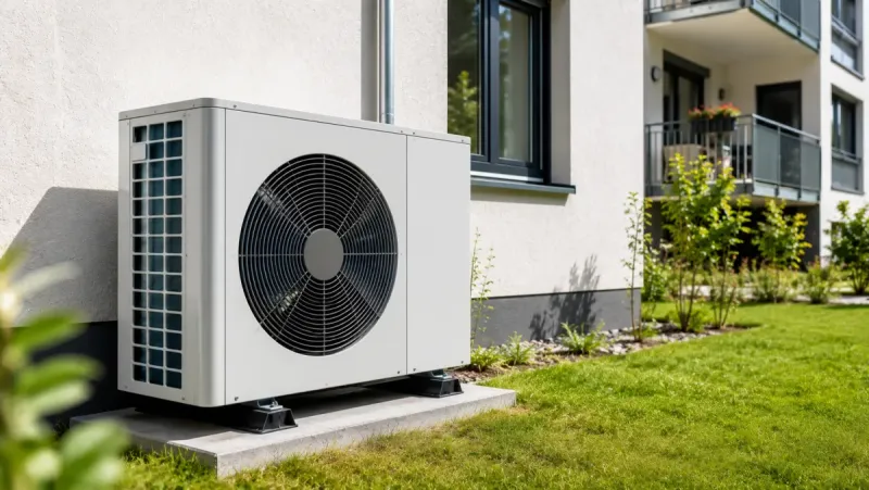 Wärmepumpe im Mehrfamilienhaus