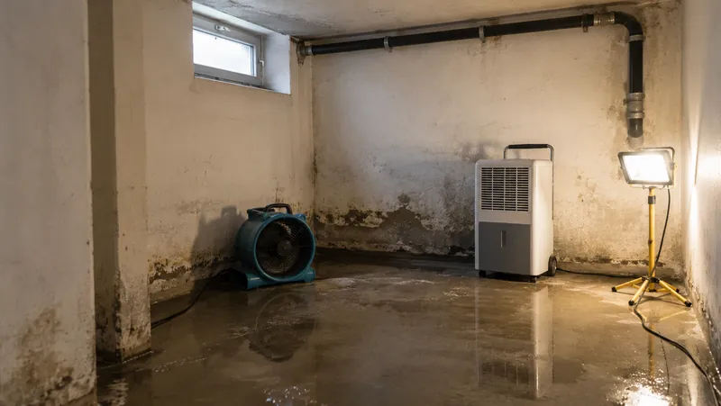 Wasserschaden im Mehrfamilienhaus