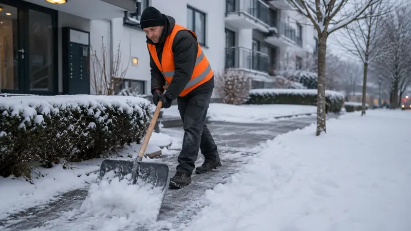 Winterdienst-Pflichten: Räumen, Streuen & Haftung